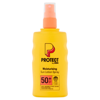 ASDA Protect by  Very High SPF 50+ Moisturising Sun Lotion Spray 200ml
