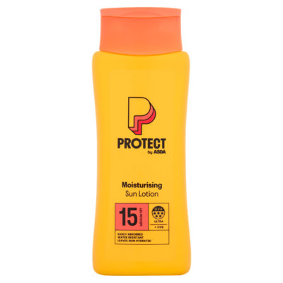 ASDA Protect Moisturising Sun Lotion SPF15 Medium 200ml