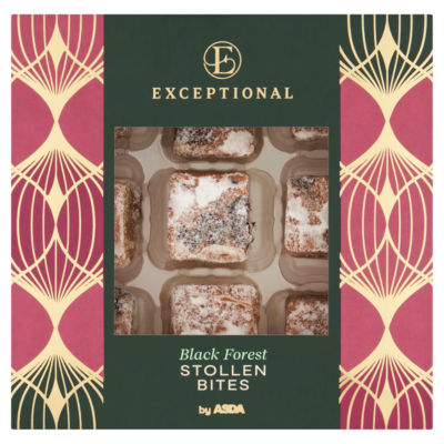 Exceptional by ASDA Black Forest Stollen Bites