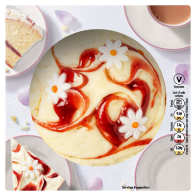 ASDA Strawberry and Cream Flavour Cake