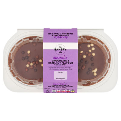 ASDA The Bakery Chocolate & Hazelnut Flavour Cookie Tart