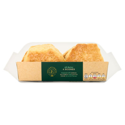 Exceptional by ASDA Exceptional by  4 All-Butter Scones
