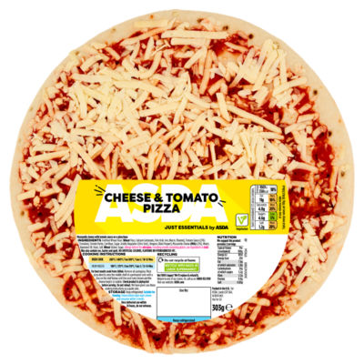 JUST ESSENTIALS by ASDA Just Essentials by  Cheese & Tomato Pizza 303g