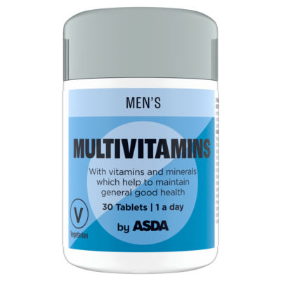 ASDA Men's Multivitamins 30 Tablets
