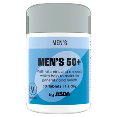 ASDA Men's 50+ 30 Tablets