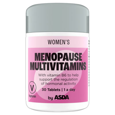 ASDA Women's Menopause Multivitamins 30 Tablets
