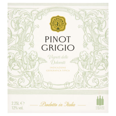 Exceptional by ASDA Pinot Grigio 2.25L