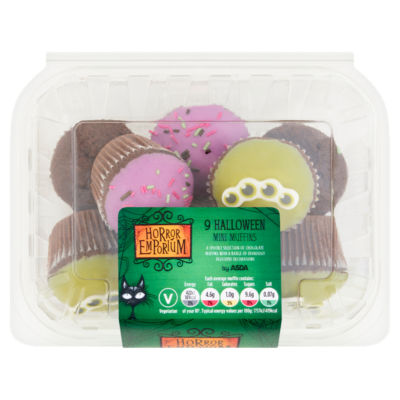 ASDA 9 Halloween Mini Muffins