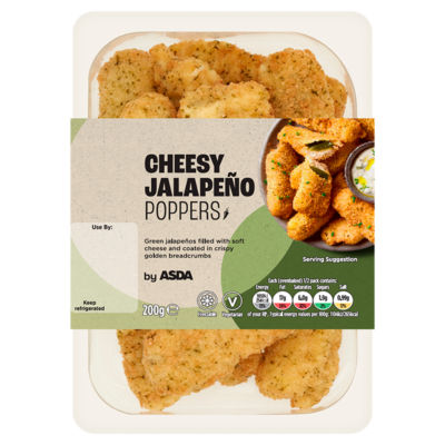 ASDA Cheesy Jalapeño Poppers 200g
