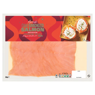 ASDA Classic Oak Smoked Salmon 300g
