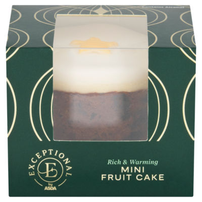 Exceptional by ASDA Mini Fruit Cake 150g