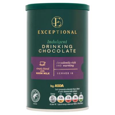 ASDA Extra Special Fairtrade indulgent Drinking Chocolate