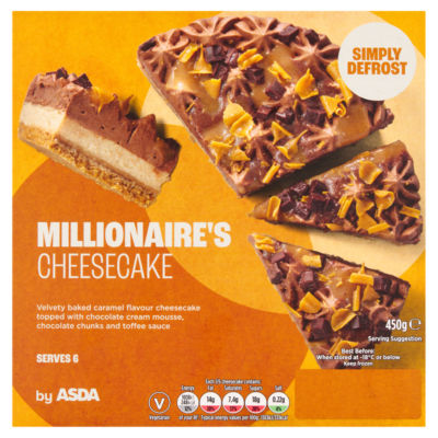 ASDA Millionaire's Cheesecake 450g