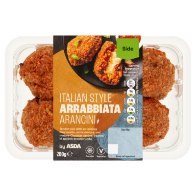 ASDA Italian Style Arrabbiata Arancini 200g