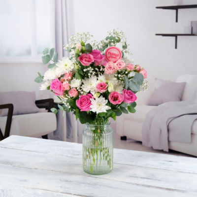 Exceptional by ASDA Tickled Pink Bouquet