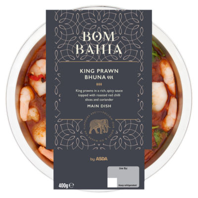 Bom Bahia by ASDA King Prawn Bhuna 400g