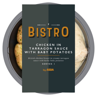 Bistro by ASDA Bistro Chicken in Tarragon Sauce with Baby Potatoes 380g