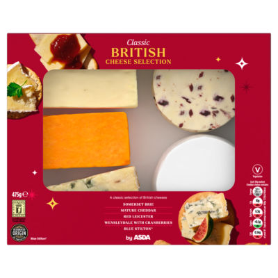 ASDA Classic British Cheese Selection 475g