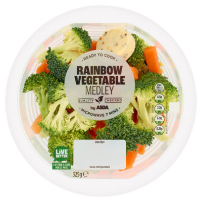 ASDA Rainbow Vegetable Medley 325g