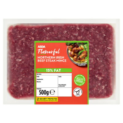 ASDA Flavourful Northern Irish Beef Steak Mince 500g