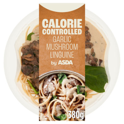 ASDA Calorie Controlled Garlic Mushroom Linguine 380g