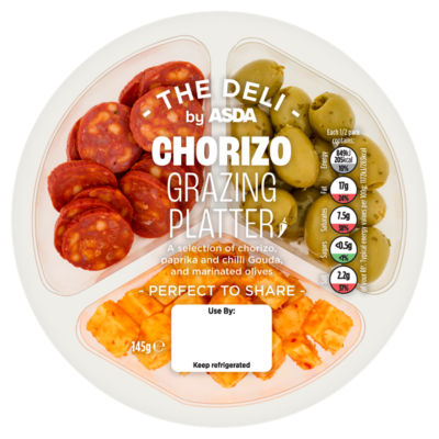 ASDA The Deli by  Chorizo Grazing Platter 145g