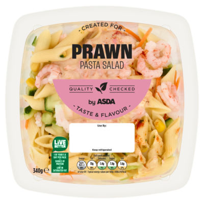 ASDA Prawn Pasta Salad 340g