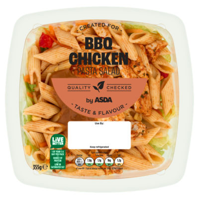 ASDA BBQ Chicken Pasta Salad 355g