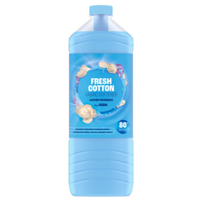 ASDA Fresh Cotton Fabric Softener 2 Litres