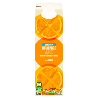 ASDA Smooth Orange Juice 1 Litre