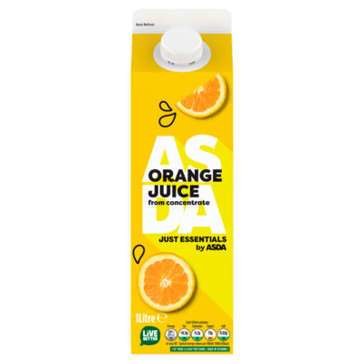 JUST ESSENTIALS by ASDA Orange Juice 1 Litre