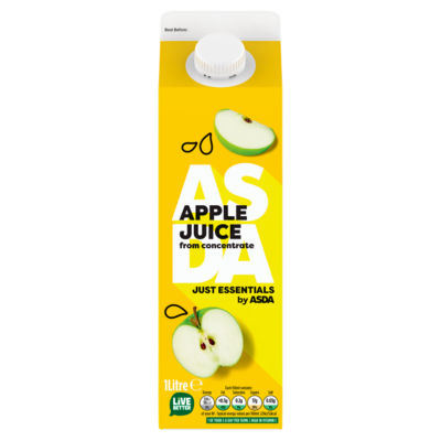 JUST ESSENTIALS by ASDA Apple Juice 1 Litre