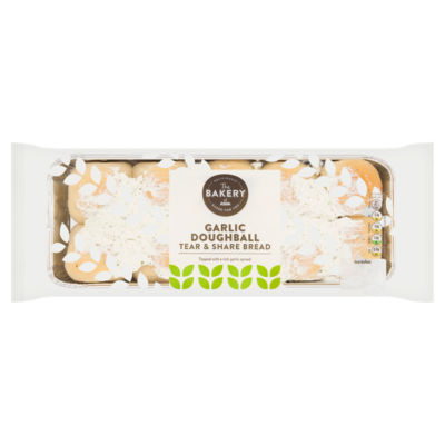 The BAKERY at ASDA The Bakery at  Garlic Doughball Tear & Share Bread 165g