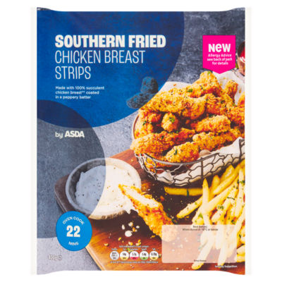 ASDA Southern Fried Chicken Breast Strips 400g
