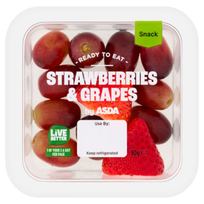 ASDA Strawberries & Grapes 90g