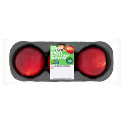 ASDA 3 Juicy & Sweet White Flesh Nectarine Fruit