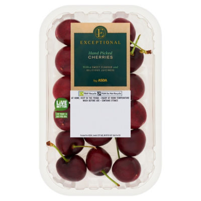 Exceptional by ASDA Hand Picked Cherries 200g