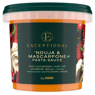 Exceptional by ASDA 'Nduja & Mascarpone Pasta Sauce 350g