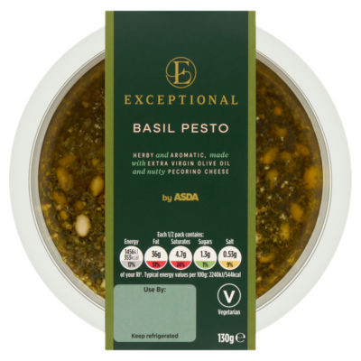 Exceptional by ASDA Exceptional by  Basil Pesto 130g