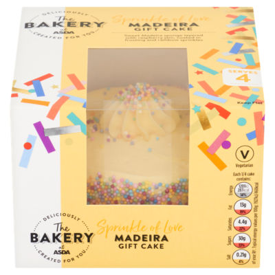 The BAKERY at ASDA The Bakery at  Madeira Gift Cake