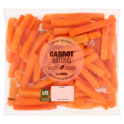 ASDA Carrot Batons 400g