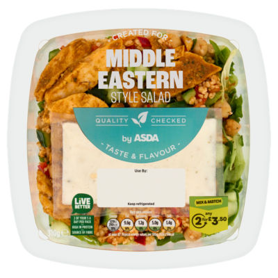 ASDA Strong & Spiced Middle Eastern Style Salad 310g