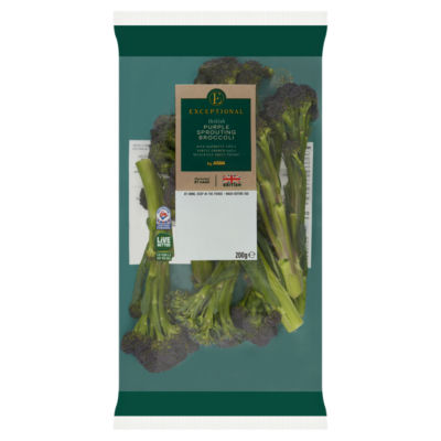 Exceptional by ASDA British Purple Sprouting Broccoli 200g