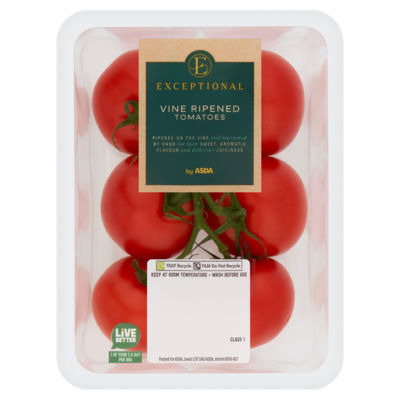 Exceptional by ASDA Vine Ripened Tomatoes