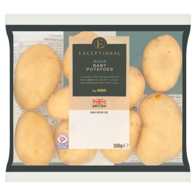 Exceptional by ASDA Exceptional by  British Baby Potatoes 500g