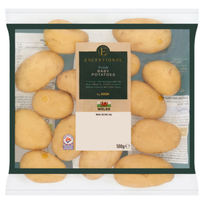 Exceptional by ASDA Exceptional by  Welsh Baby Potatoes 500g