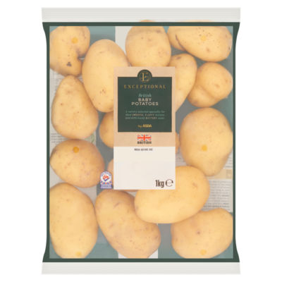 Exceptional by ASDA British Baby Potatoes 1kg