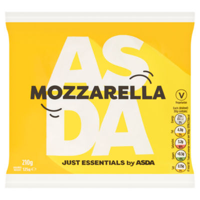 JUST ESSENTIALS by ASDA Mozzarella 210g
