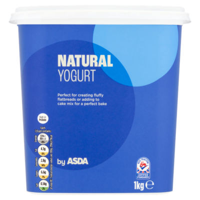 ASDA Natural Yogurt 1kg