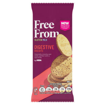 Free From by ASDA Free From by  Digestive Biscuits 188g